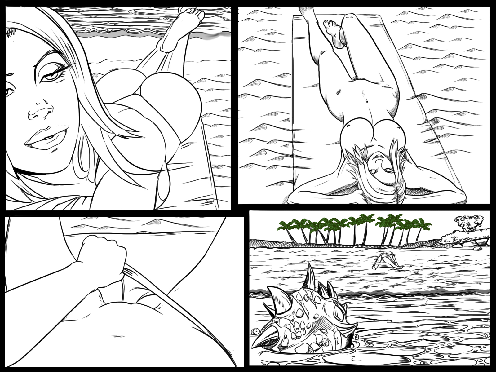LineArt_Babewatch1